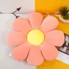 Dekoratif peluş doldurulmuş papatya çiçek zemin oturma yastık yastık