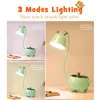 Lampes de table Novedades LED lampe 3 modes Lighting Adjudable Brightness Desk Smart Touch Usb Charge Pet Rechargues