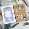 Подарочная упаковка 240 x рождественская вечеринка сладкие оконные коробки из ПВХ