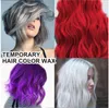 6 pack tillfälliga hårfärger vax naturligt hår vax färg hår målar lera för män kvinnor barn dagliga fest cosplay halloween diy
