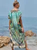 Abiti casual Easy Dry Beach Cover Up Robe Plage Vestido Playa Beach Pareo Costume da bagno Cover Up Beachwear 2023 Costume da bagno Donna Maxi Dress W0315