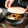 Ensembles de vaisselle japonais dauphin os nouilles Lamian soupe commerciale en céramique riz nouilles bol dîner ensemble vaisselle