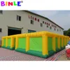 10x10x2m Large Price Inflatable Maze Square Obstacle Course Outdoor Labyrinth Game For Kids And Adults