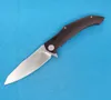 Topkwaliteit M3352 Flipper vouwmes D2 satijnen mes G10 met stalen handgreep EDC Pocket Knives kogellager wasmachine buitenslevingstools