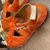 Sandaler lyxiga kvinnliga designers Sandalias de Mujer äkta läderspännband Moderna romerska skor 3A
