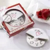 Pastry Tools "A Slice of Love" Stainless Steel Pizza Cutter in Miniature Pizza Box Baby Shower Gifts & Wedding Favors