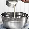 Bowls Mixing Bowl Stainless Steel Heat Insulation Kitchen Tool Cake Salad Holder