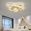 Moderne LED -plafondlichten voor Boy Girl Studie kinderkamer baby slaapkamer sterren ontwerp thuisoppervlak montage plafondlampverlichting