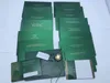 Scatole originali verdi 11 carte personalizzate Carta verde NFC carta anti-contraffazione SUB SKY DATEJUST DAY-DATE libretto orologio scatola di legno wit243a