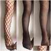 Girls' Tights And Socks Girls Fashion Mesh Stockings Kids Baby Fishnet Black Pantyhose Children Drop Delivery Party Events F Dhtjh