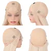 Synthetic Wigs AIMEYA Lace Front Short Bob for Women Silver Brown Pink Blue Color Cosplay 230314