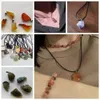 Charmes de pierre naturelle pendentif d'énergie en cristal de Quartz brut irrégulier pour la fabrication de bijoux boucles d'oreilles collier accessoires de bricolage