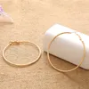 Серьги обруча Huggie Cross Border Fashion Big Circle Европейский и американский личность универсальна