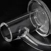 Volledige Weld Afgeschuinde Rand Quartz Charmer Rook Nail Quartz Banger 14mm 18mm 10mm Met Raster Bodem voor Dab Rig Waterleidingen