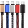 1M 2M 3M NYLON NYLON SYNC DATA CABLES TYPE C MICRO USB Cable for Samsung Galaxy S6 S7 EDGE S8 NOTE 8 PLUS HTC USB Phone Line