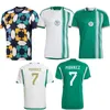 Algerie Player versão 2023 2024 Camisas de futebol MAHREZ FEGHOULI BENNACER ATAL 22 23 Argélia camisa de futebol masculino maillot de pé Terno de treinamento