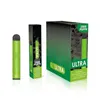 Fumed 2500 Puffs Ultra Disposable Cigarette Vape Device 1000mAh Battery 8ml Cartridge Starter Kit Vs Elf 5000
