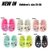 Тапочка -пузырька слайды малыш детские детские сандалии летние спортивные туфли для спортивных туфлей для мальчиков девочки из близких пальцев на пальцах Antipl Slides25 48 230314
