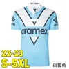 2023 KNIGHTS Rugby Jerseys Panthers Training TITAN français Sharks seahawk Melbourne Wild horse Home Away Hommes chemises Taille S-5XL