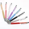 1pcs Crystal Ballpoint Pen Multifunction Touch Gel Ink Roller Ball Stationery Ball-Point 0.5mm Drop