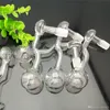 Mushroom concave Guo Wholesale Glass bongs Oil Burner Glass Water Pipes Oil Rigs Smoking