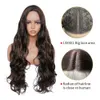 Perruques Synthétiques Perruques Synthétiques Lace Wigs Omber Blonde Body Wave 13x4x1 Middle t Part Gingembre Fibre Résistant À La Chaleur pour Femme Noire 230227