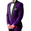 Tuxedos de um botão de um botão Groom Shawl lapela mass ternos de casamento masculino figurinos de smoking de derramar calças de jaqueta tie y6857