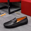 2023 Mens Dress Shoes Casual Brand Designer Comfortable Loafers Men's Slip-on Buckles Wedding Working Flats Size 38-44