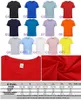 Home clothing Cotton round-neck household clothes advertising shirt cotton T-shirt printable logo short-sleeved home work clothes LT298