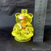 Hookahs Nieuwe Cubs Acryl Hookahs Groothandel Glass Bongs Accessoires, Glazen waterpijp roken,