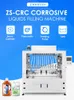 Zonesun Máquina de encher líquido corrosivo para limpador de cozinha desinfetante ácido alcalino alcalino embalagem de garrafas de branqueador ZS-CRC