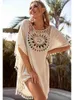 Casual Dresses Sunflower Bikini täcker Sexig baddräkt Beach Dress Women 2022 Sommarbaddräkt Beachwear Shirt W0315