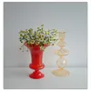 Vases Flower Vase For Table Decoration Living Room Glass Modern Tabletop Terrarium Containers Desktop Dried