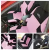 Novo atualização Frente 2pcs Capas de assento de carro Conjunto universal haste de tecido automático Capas protetor de assento de carro para rex II para libero