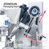 Zonesun Automatisk pulverförpackningsmaskinfyllning Tätning av plastpåse Packetpåse Fyllning Tätning Mjölk kaffemjöl ZS-F100