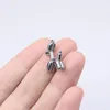 Charms 1pcs 20mm Wholesell Stainless Steel High Quality Lovely Dog Pendant DIY Necklace Earrings Bracelets Unfading 2 Colors