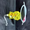 Hookahs Nieuwe Cubs Acryl Hookahs Groothandel Glass Bongs Accessoires, Glazen waterpijp roken,