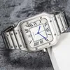2023AAAA Elegant Fashion Men's and Women's Watch Stainless Steel Strap Imported Quartz Movement Waterproof