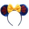 Hair Accessories Mouse Ears Headband Sequins Bows Charactor For Women Festival Hairband Girls Party for kids