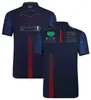 T-shirt de l'équipe F1, nouvelle saison 2023, combinaison de course de formule 1, T-shirt à manches courtes et col rond à séchage rapide, personnalisation pour hommes