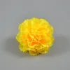 100PCS Fake Flower Heads Silk Carnations Head in Bulk Artificial Mini Hydrangea for Home Weddings Party Marriage Car Decoration DIY Crafts