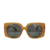 Дизайнерские мужские и женские пляжные пара солнцезащитные очки 20% скидка скидка щедрости щедрости xioxiangjia face Face показывает тонкую чистую красную CH6560