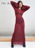 Casual Dresses Beach Dress Women Sexy Bodycon Summer Long Sleeve Backless Party Female Maxi Dresses 2022 Ladies Hollow Out Knit Holiday Clothes W0315