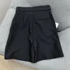 Pantaloni da abito da donna firmati Pantaloni da giacca da abito formale al ginocchio rilassati estivi Temperamento con cintura in vita