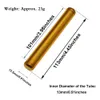 알루미늄 DOOB 튜브 튜브 병안 용기 흡연 금속 허브 담배약 박스 저장 110mm 롤 종이 관절 무딘 콘 홀더 박스 케이스 액세서리