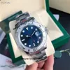Fashion automatic mechanical watch 40mm 42mm 2813 Asian movement men's watches 904L sapphire glass ceramic ice blue luminous waterproof watch-A