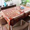 Table Cloth Mediterranean Happy Tree Life Tablecloth Wedding Dining Home Decor Refrigerator Nappe De Mantel Mesa