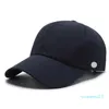 Ll snapbacks yoga chapéus de homens e femininos Caps de beisebol moda moda de tecido rápido Caps de chapéu de sol da praia Esportes ao ar livre Solid Solid Color Shade 33