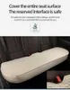 Nouveau 1 pièces/3 pièces ensemble coussin de siège de voiture tout compris dos nu rangée arrière sans reliure anti-dérapant quatre saisons lin protecteur de siège automatique