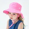 LL Kids Bucket Hat Outdoor Baseball Hats Summer Sun Caps Canvas Leisure Fashion for Beach Children LL897 661